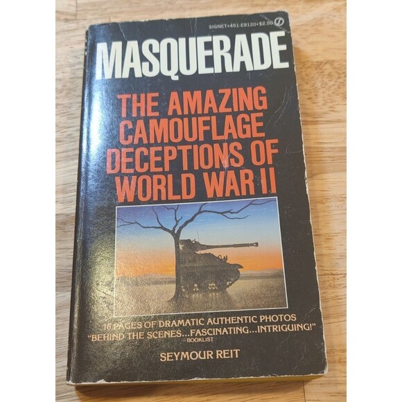 Masquerade : The Amazing Camouflage Deceptions of World War II (1980, PB) - Picture 1 of 6